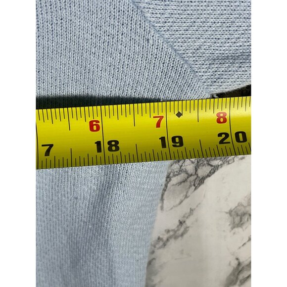 Maurices Light Blue Hoodie Sweatshirt Medium soft and light weight - Picture 5 of 7
